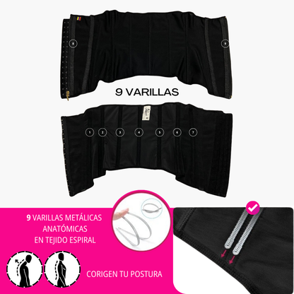 Faja Reloj de Arena 9 Varillas