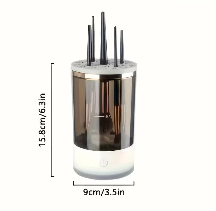CLEAN GLAM  - 💄 Limpiador Eléctrico para Brochas de Maquillaje✨